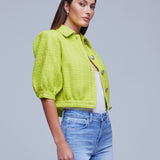 Cove Crop Short Sleeve Jacket