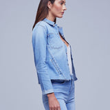 Janelle Slim Raw Jacket