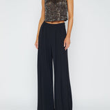 Yun Crystal Mock Neck Tank