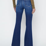 Sera High Rise Sneaker Flare Jeans