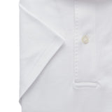 Textured Jacquard Luxe Short Sleeves Knit Polo