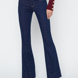 Lenora Low Rise Seamed Flare