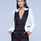 Scarlet Crop Blazer