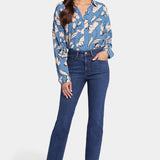 High-Rise Marilyn Straight Pants
