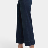 Teresa Wide Leg Ankle Wide Hem Pants