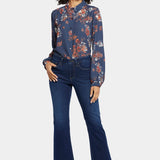Barbara Bootcut Ankle Fray Hem