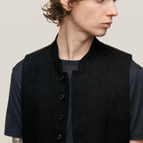 Blair Band Collar Vest with Adjustable Waist Band