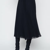 Fernanda Pleated Midi Skirt
