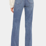 Relaxed Straight Roll Cuff Pants