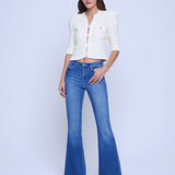 Delilah Crop Textured Cardigan