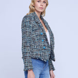 Brooke Blazer with Fringe