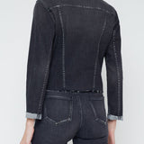 Janelle Slim Raw Jacket