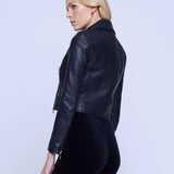 Onna Cropped Biker Jacket
