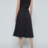 Tazia Scoop Neck A-line Dress