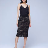 Royal Pencil Skirt
